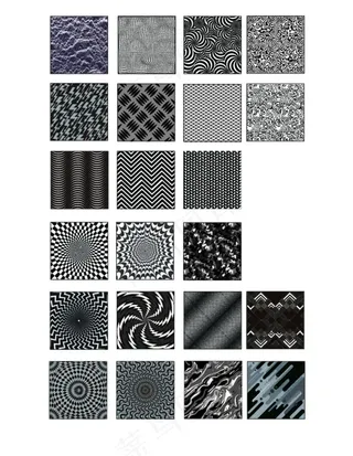 酷炫万花筒纹路图案图片