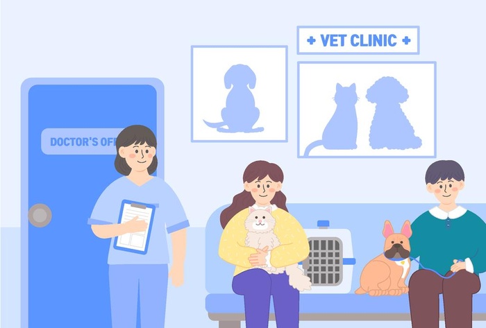 宠物动物插画图片