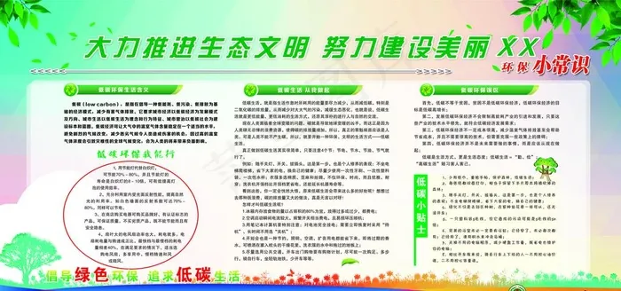 世界环境日之低碳环保图片
