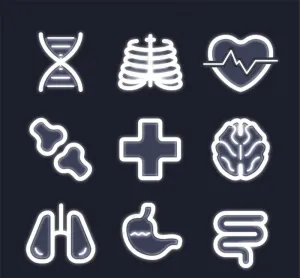 创意医疗图标矢量素材图片