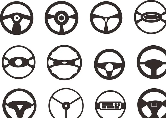 方向盘图片cdr矢量模版下载