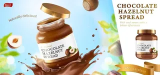 巧克力酱海报图片