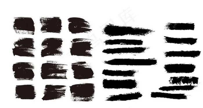 笔刷图片cdr矢量模版下载