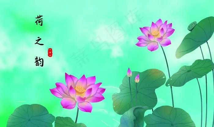 中国风背景墙图片(12598X7874(DPI:100))psd模版下载