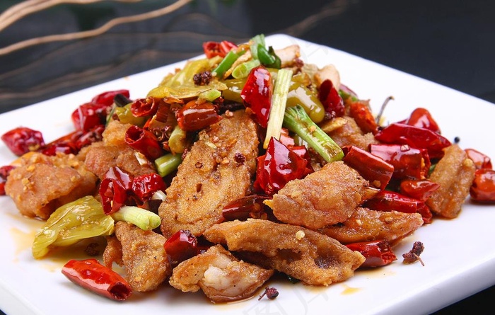 干煸肥肠图片