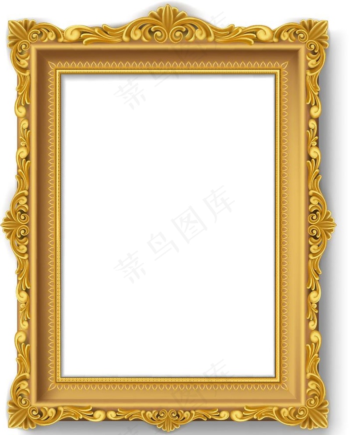 金色相框图片