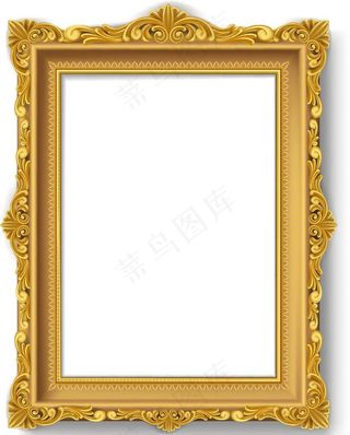 金色相框图片