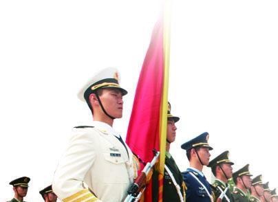 三军仪仗队图片psd模版下载