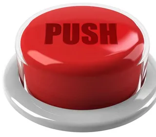 红色立体按钮psd分层素材图片