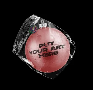 塑料贴纸素材图片