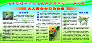 学校展板 励志篇图片