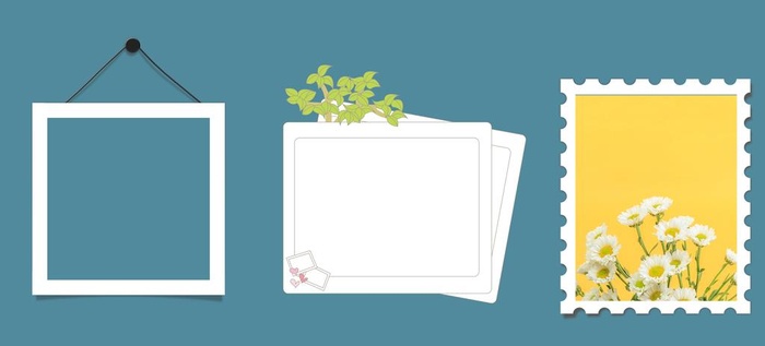 照片造型相框图片