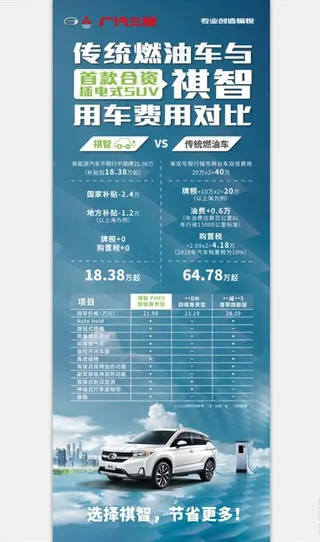 祺智PHEV 展架（背景合层）图片