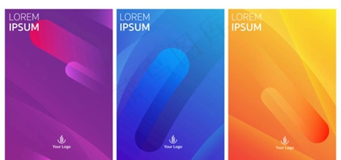 多彩抽象背景图片