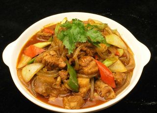 爆炒羊羔肉图片