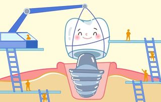 保护牙齿插画图片