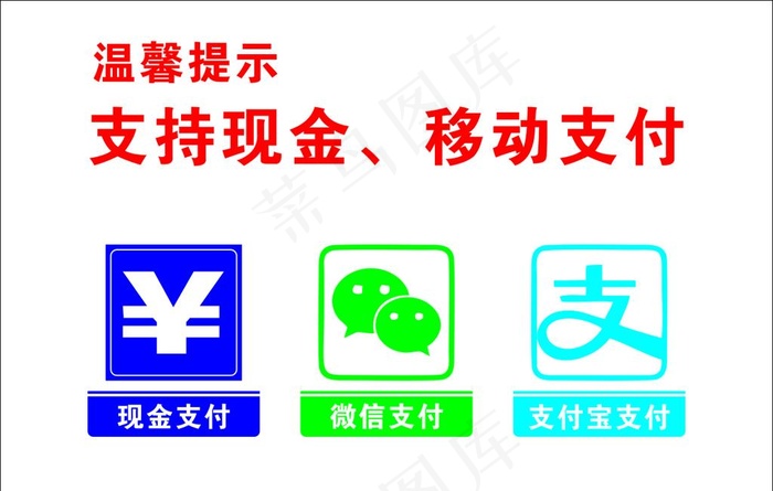 现金 移动支付 微信 支付宝支图片cdr矢量模版下载