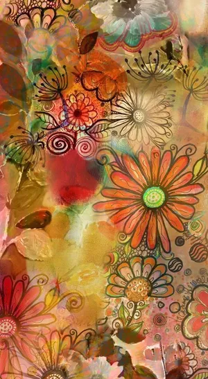 花朵 花卉 欧美印花 各种花图片