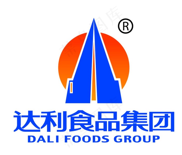 达利食品集团LOGO图片ai矢量模版下载