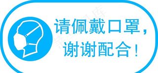 佩戴口罩图片