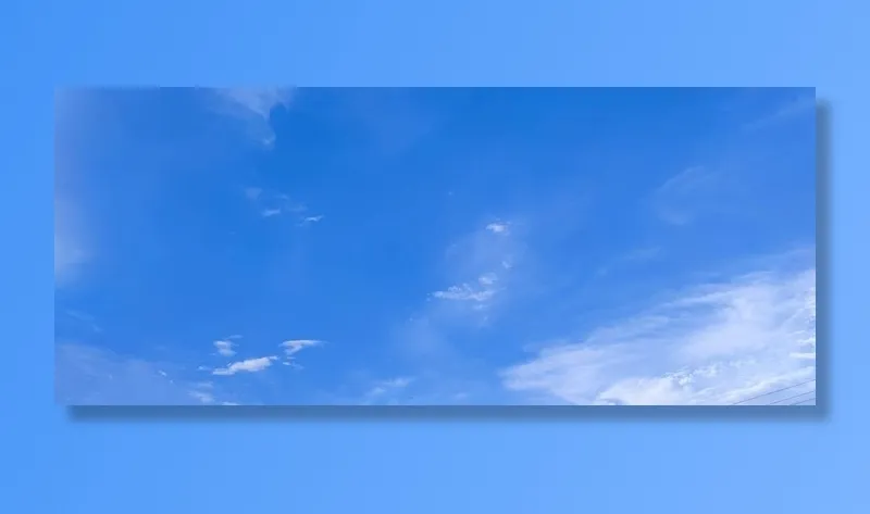 蓝蓝天空图片