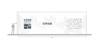 科技文化墙图片