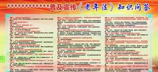 老年法知识问答图片