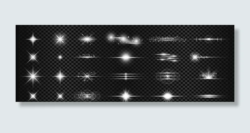 光源闪光合集图片