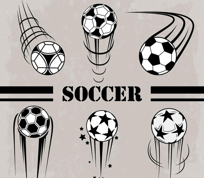 动感足球设计图片