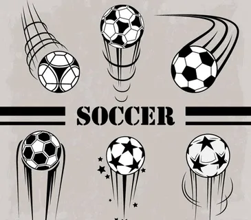 动感足球设计图片