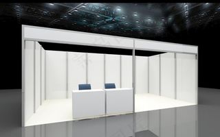 展位效果图图片