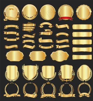 徽标环纹素材合集图片