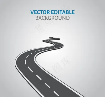 蜿蜒道路图片