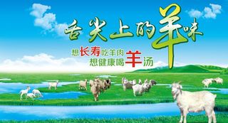 全羊馆海报设计图片