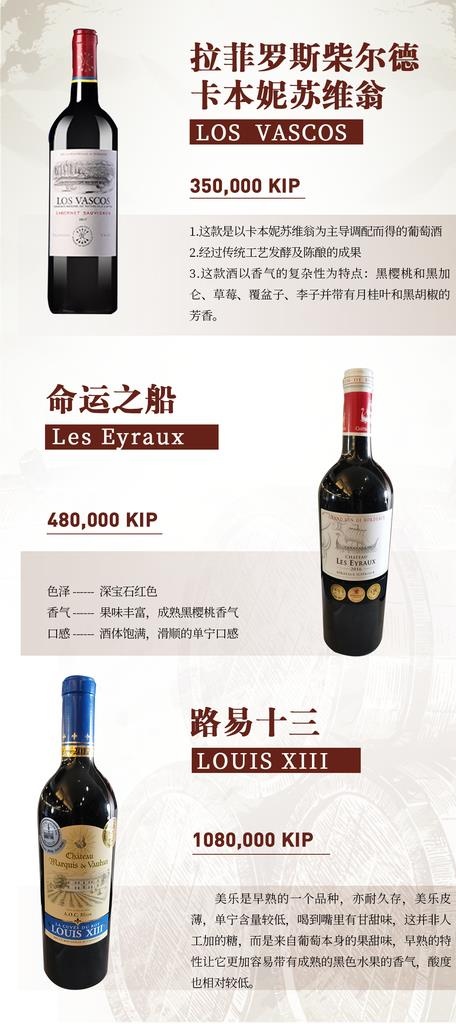 红酒介绍图片(1181x2480)psd模版下载