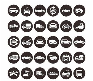 汽车图标标志图片