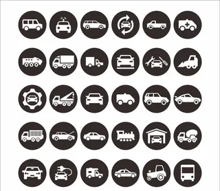 汽车图标标志图片