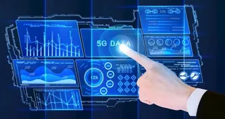 智能数据插画图片