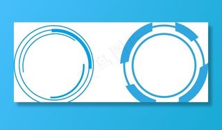 标题框科技框 信息标题 标题素图片