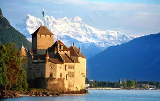 瑞士西庸城堡图片