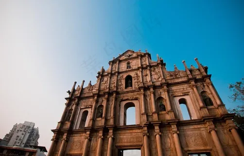 大三巴牌坊图片 大三巴牌坊图片