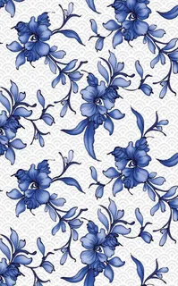 青花瓷纹理图片