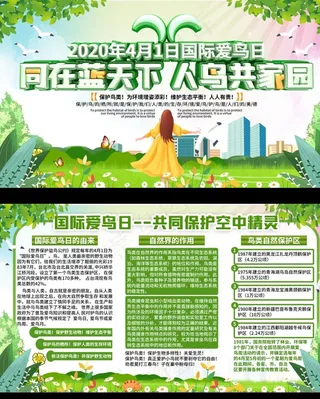 国际爱鸟日图片