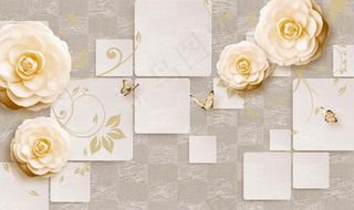 3d梦幻玫瑰花图片