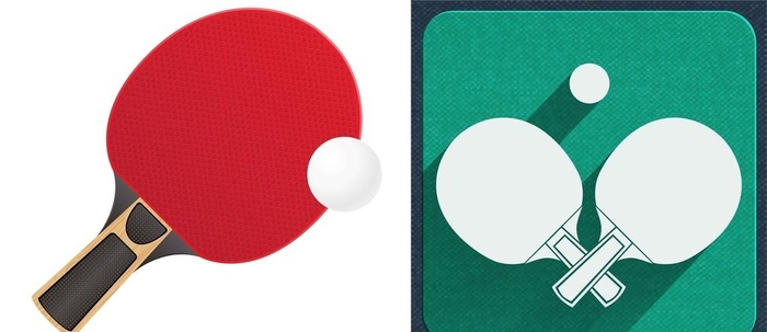 ai矢量乒乓球图标logo图片ai矢量模版下载