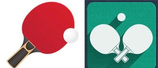 ai矢量乒乓球图标logo图片