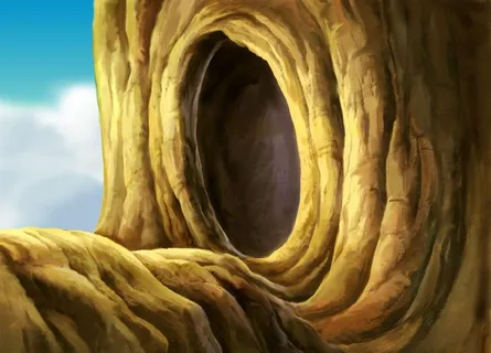 动画背景 树洞图片