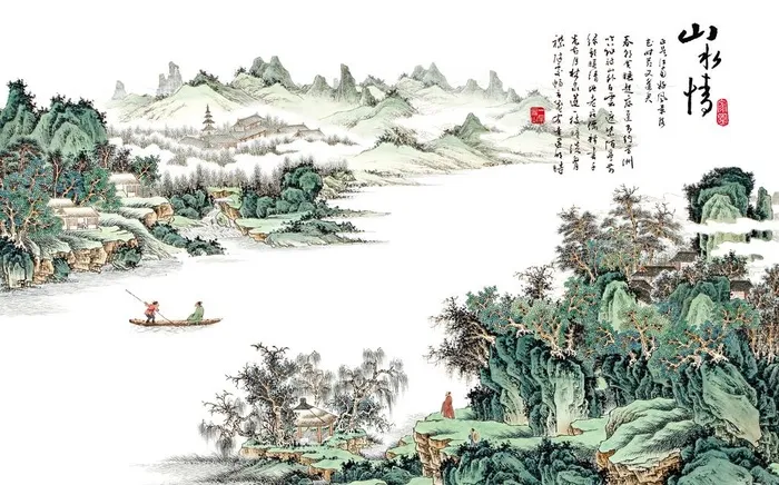 油墨画图片(7886x5159)
