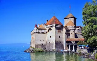 瑞士 西庸城堡图片