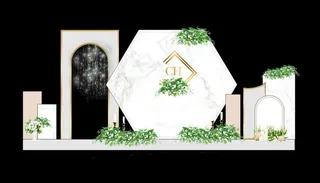 白色大理石背景图片